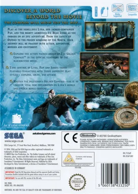 The Golden Compass box cover back